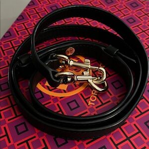 Tory Burch Black Leather Strap